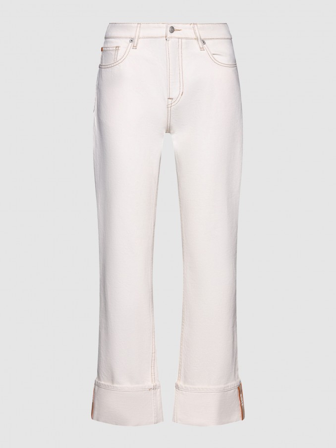 Pants Woman Boss Orange