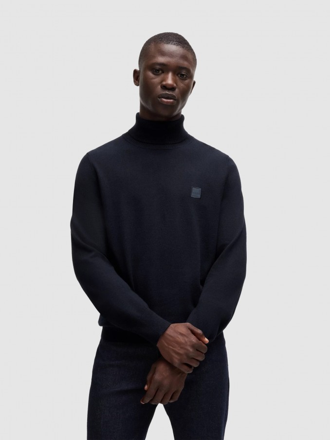 Pullover Man Boss Orange
