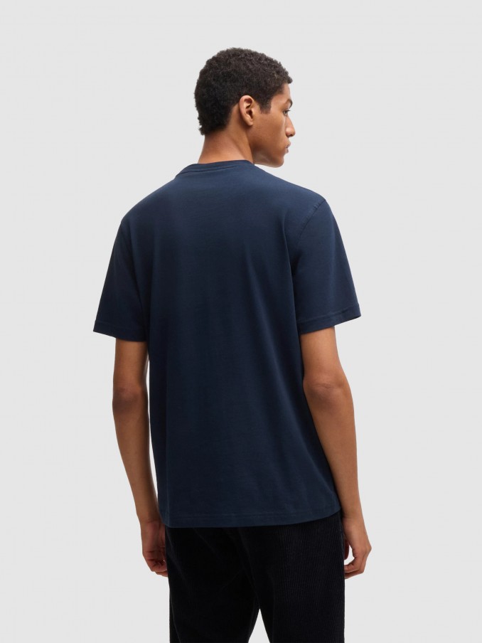 T-Shirt Man Boss Orange