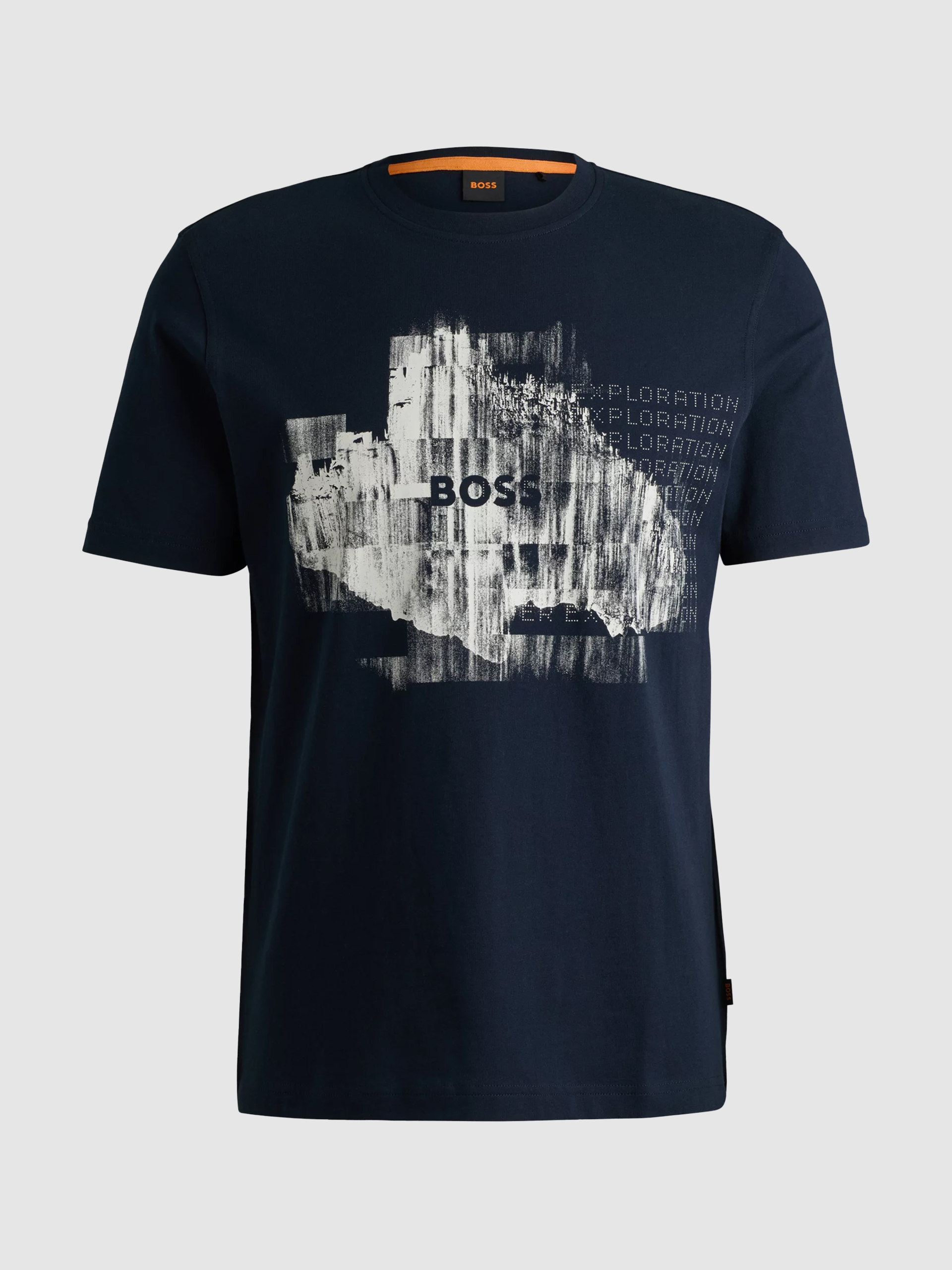 T-Shirt Man Boss Orange