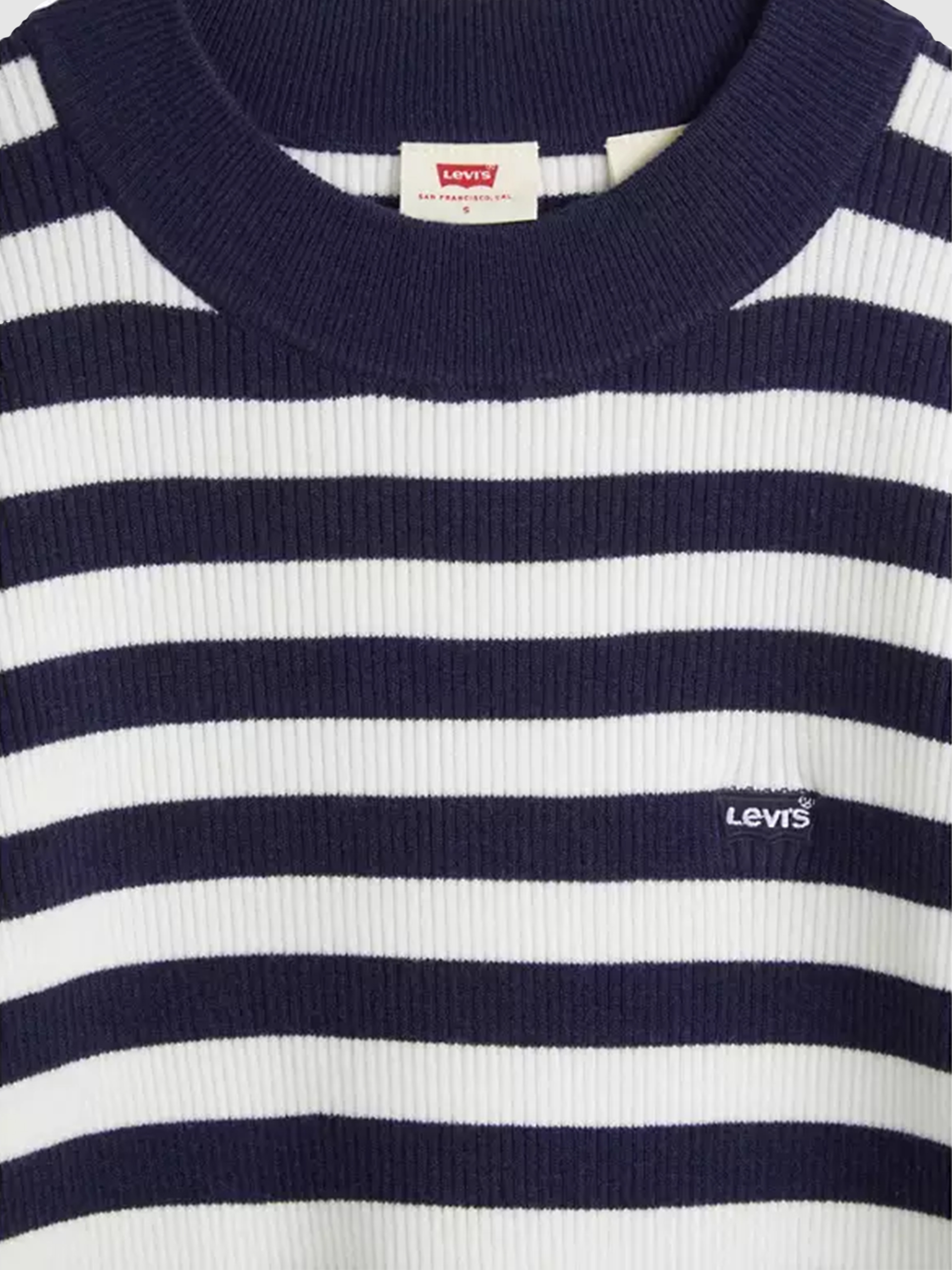 Sueter Mujer Raya Azul Levis
