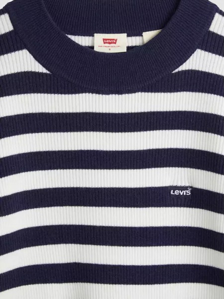 Sueter Mujer Raya Azul Levis Sueter Mujer Raya Azul Levis