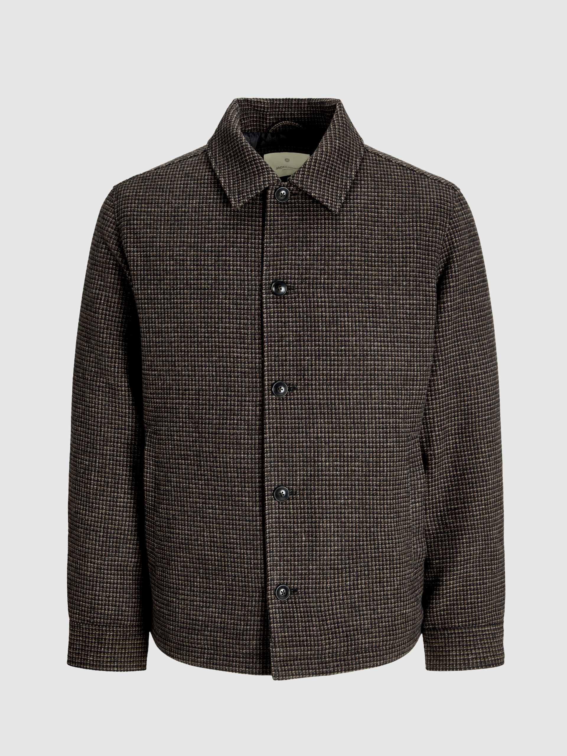 Camisa Hombre Marrn Jack & Jones