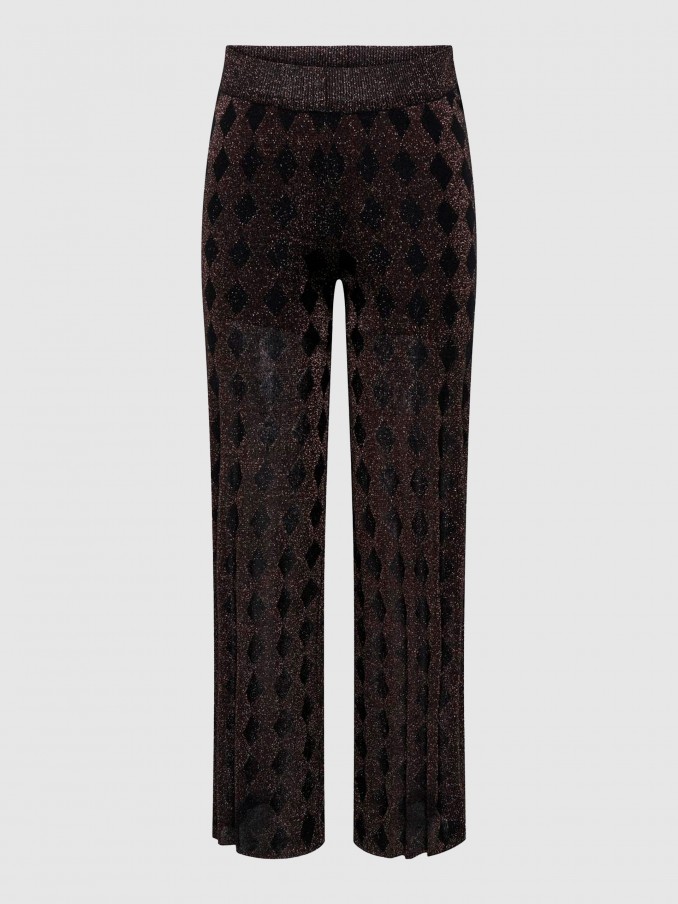 Pantalones Mujer Negro Only