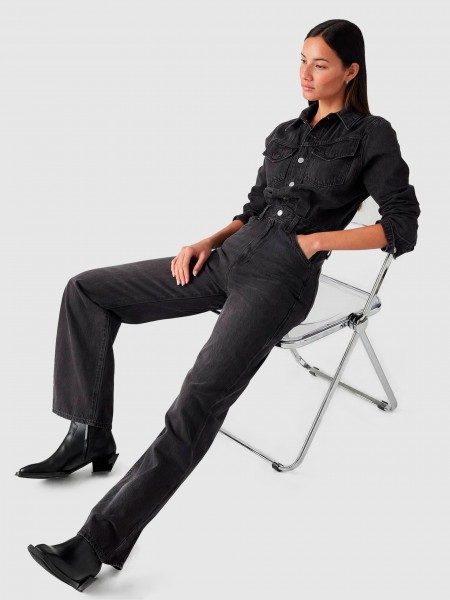 Macacao Mulher Western Jumpsuit Levis