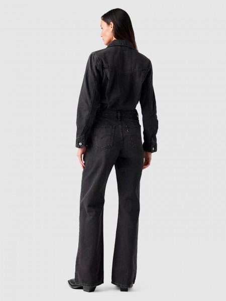Macacao Mulher Western Jumpsuit Levis