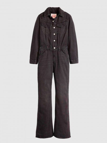 Macacao Mulher Western Jumpsuit Levis