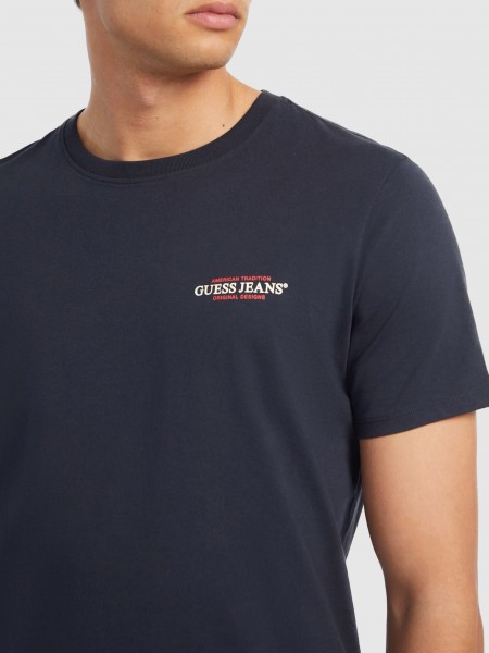 Camiseta Hombre Guess Jeans Camiseta Hombre Guess Jeans