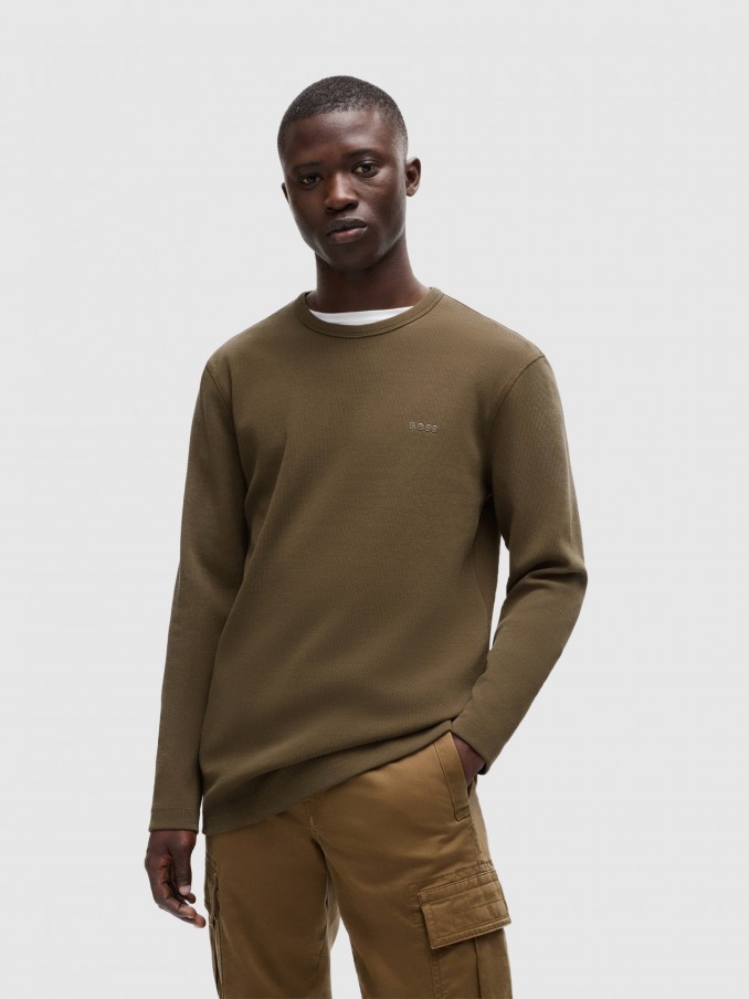 Pullover Man Boss Orange