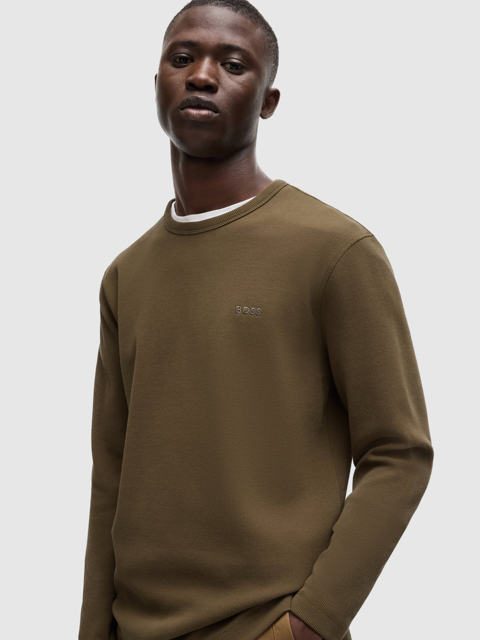 Pullover Man Boss Orange