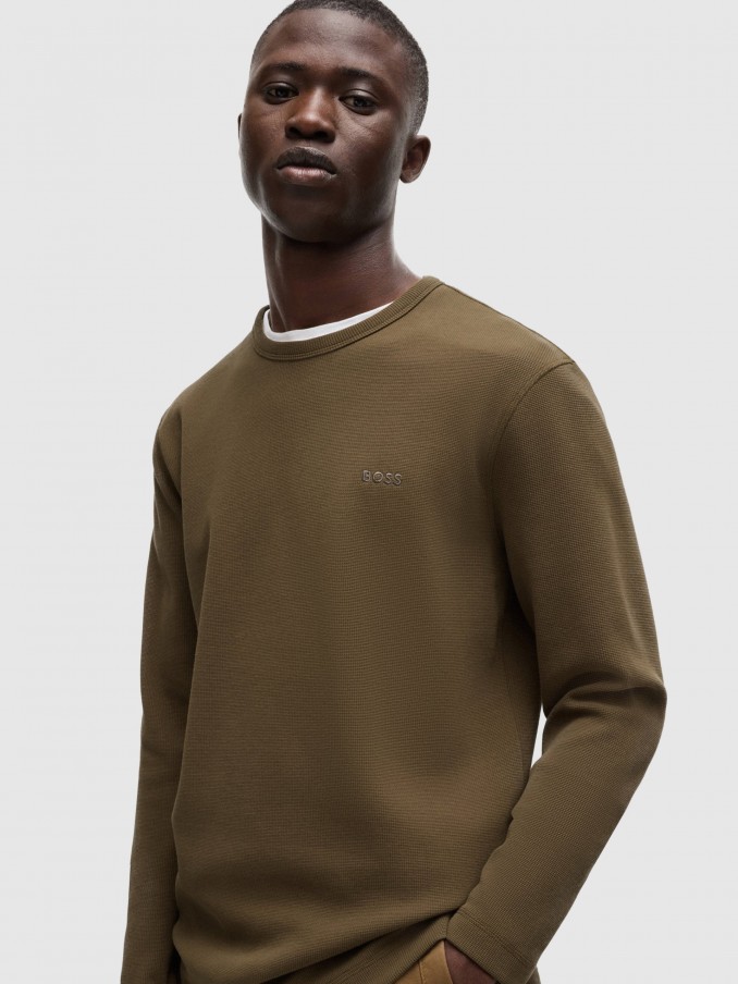 Pullover Man Boss Orange