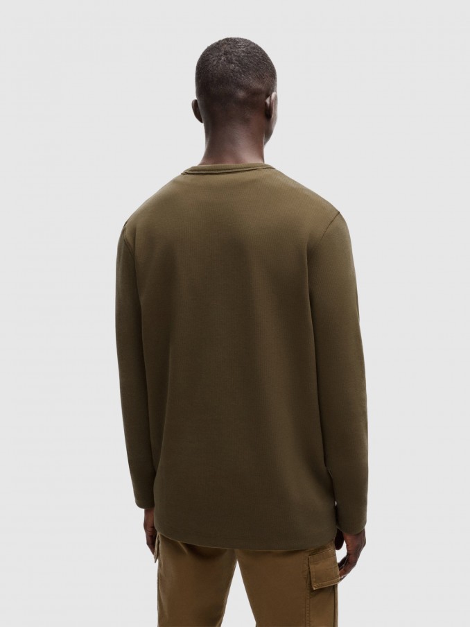 Pullover Man Boss Orange