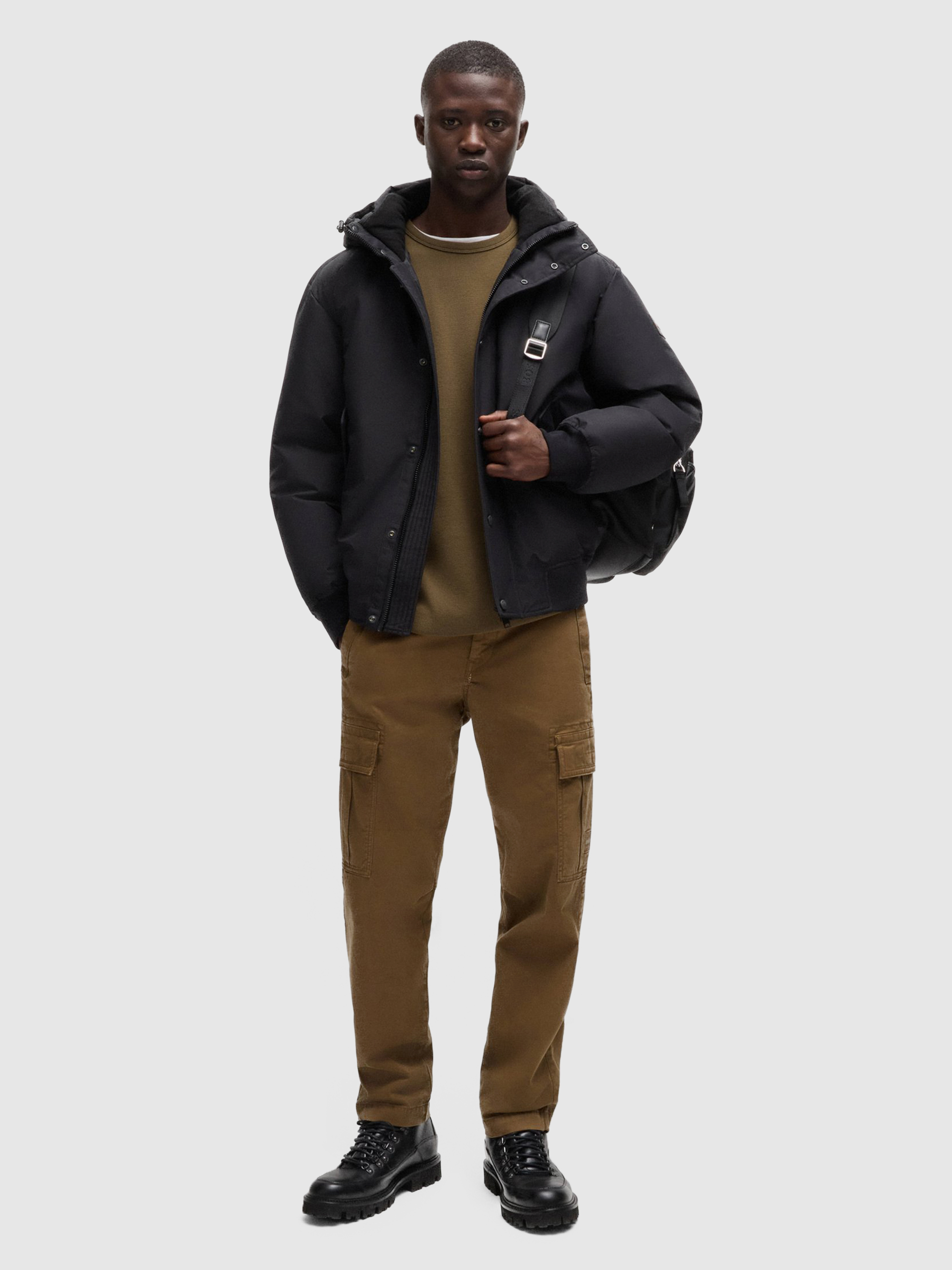 Pullover Man Boss Orange