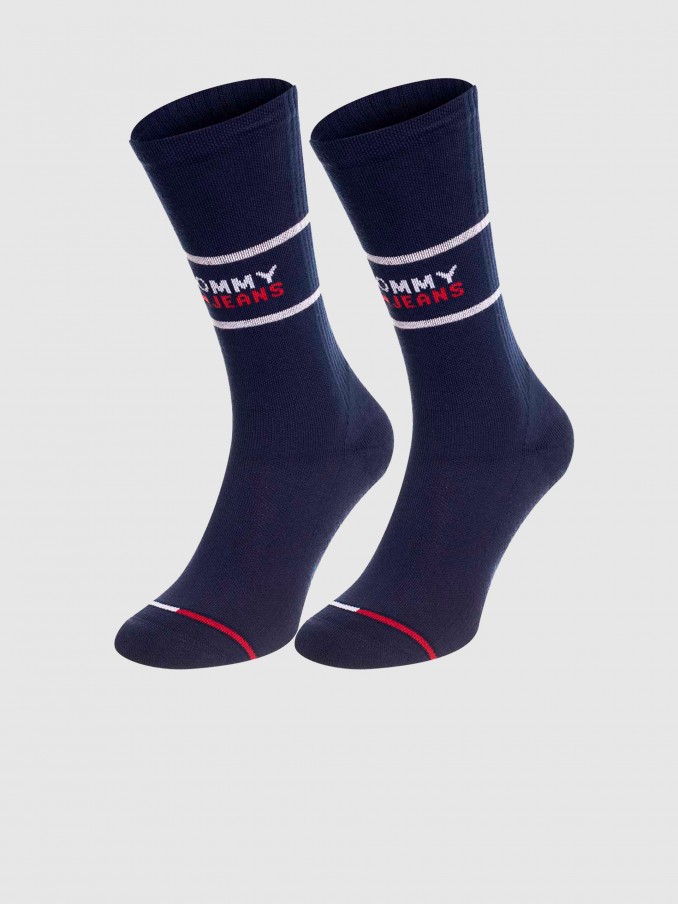 Meias Unissexo Sock 2P Tommy Jeans