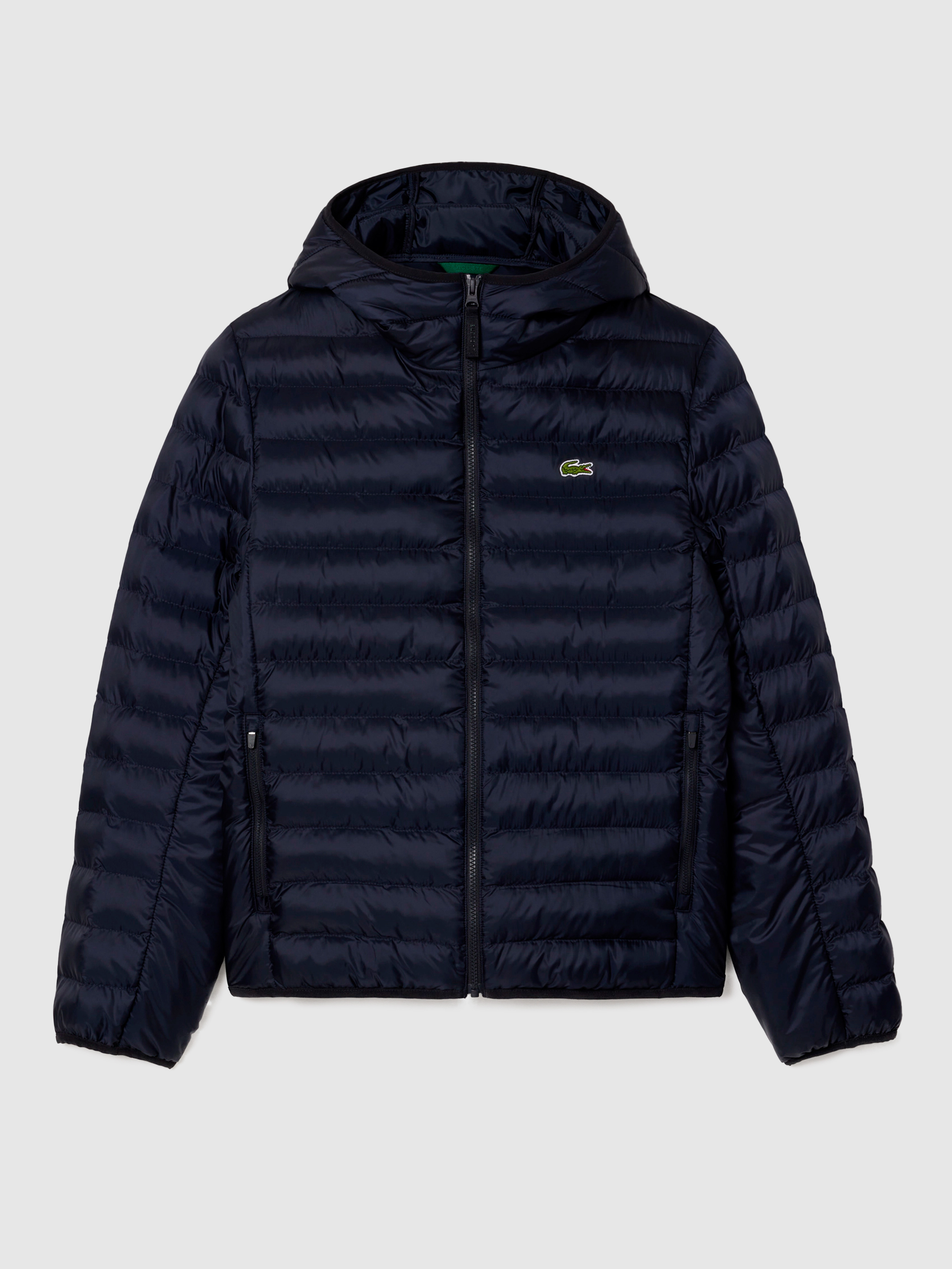 Blusao Homem Water-Repellent Quilted Hooded Puffed Jacket Lacoste