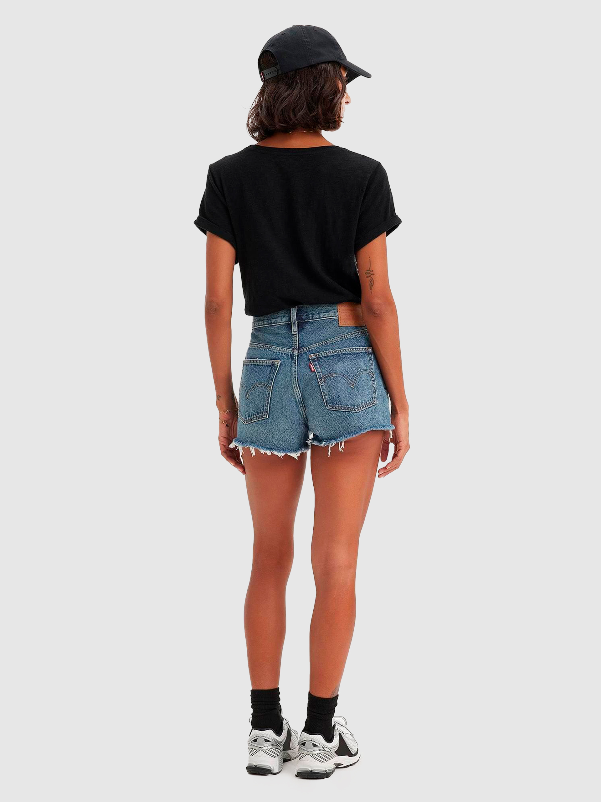 Pantalones Cortos Mujer Levis