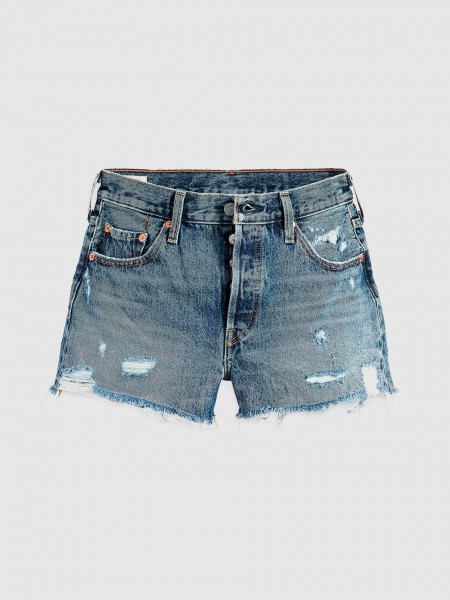 Calcao Mulher 501� Original Short Levis
