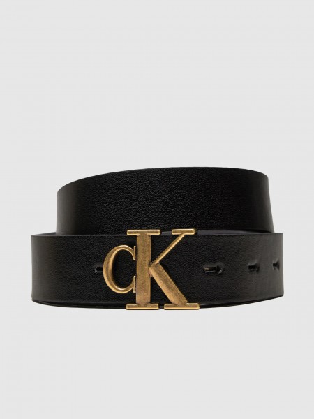 Belt Woman Black Calvin Klein