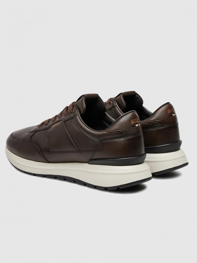 Sneakers Man Boss Orange