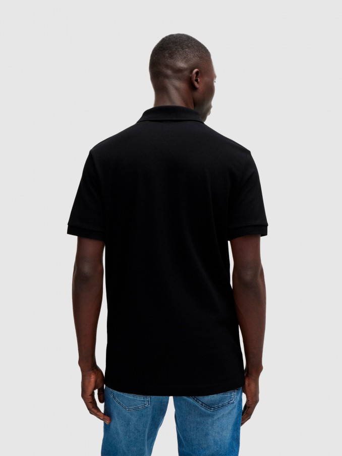 Polo Shirt Man Boss Orange