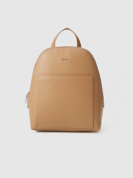 Backpack Woman Light Brown Calvin Klein