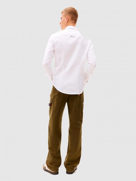 Camisa Hombre Tommy Jeans Camisa Hombre Tommy Jeans