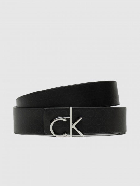 Belt Woman Black Calvin Klein