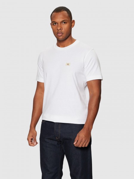 T-Shirt Man White Calvin Klein