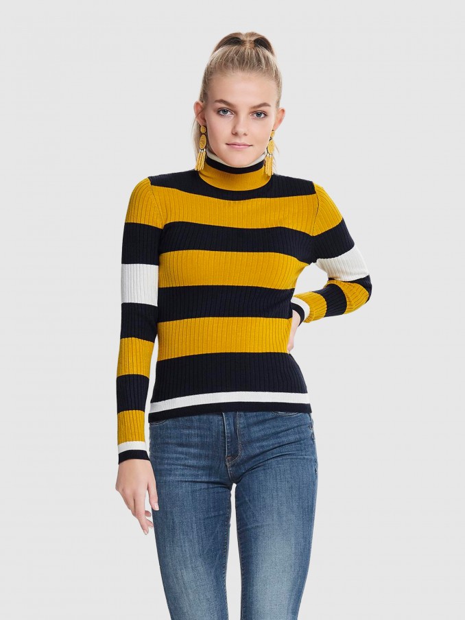 Knitwear Woman Mustard Only