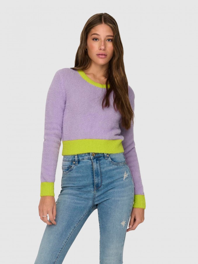 Sueter Mujer Lila Only