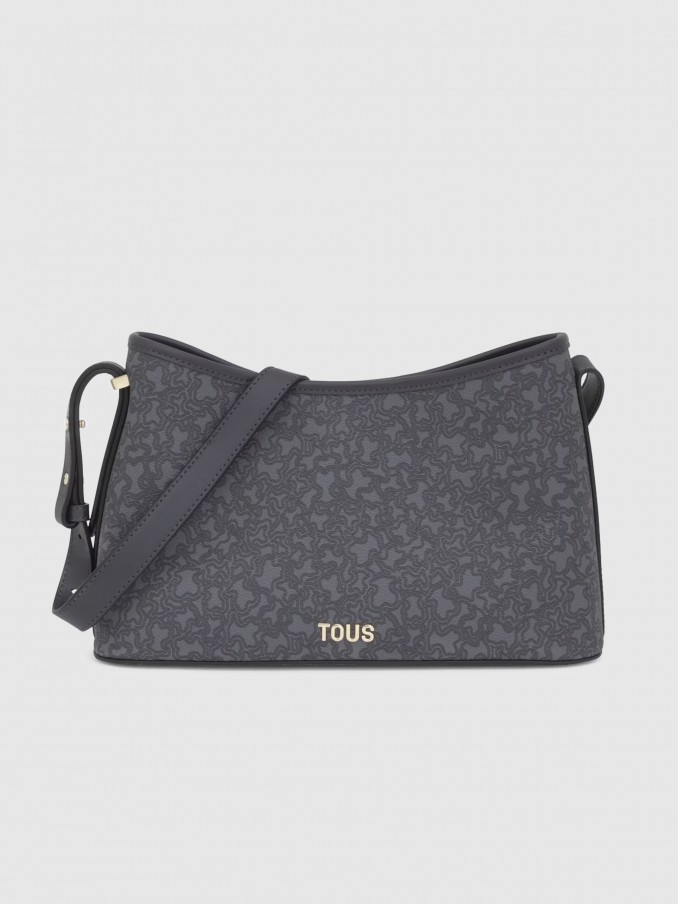 Bolsos de Hombro Mujer Gris Oscuro Tous