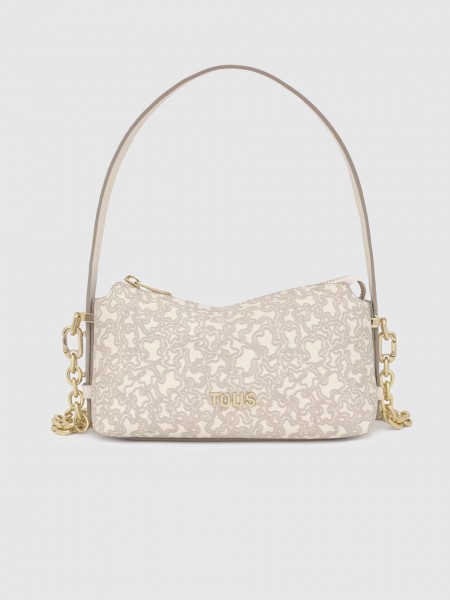 Bolsos de Hombro Mujer Beige Tous