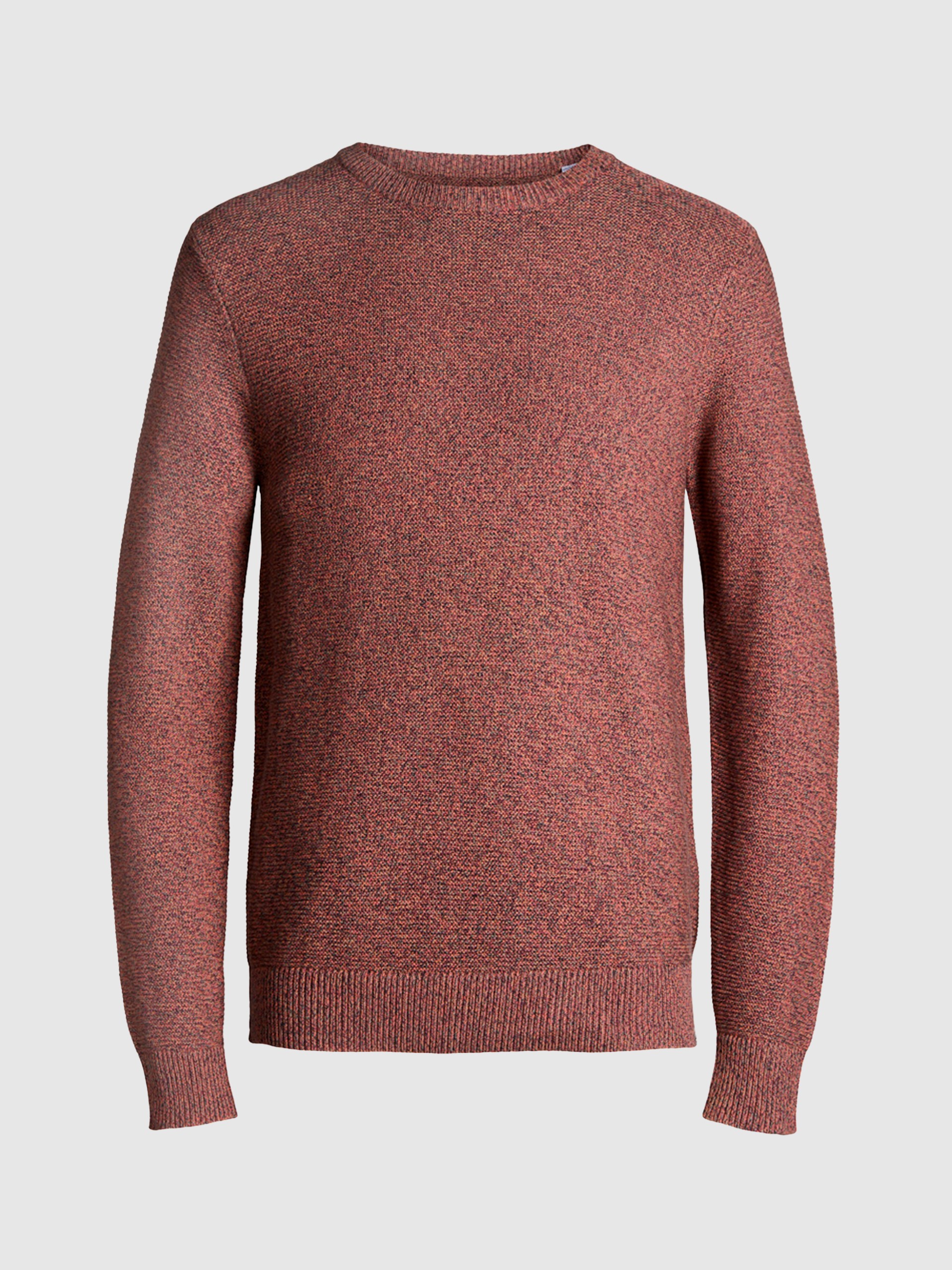 Prendas de Punto Hombre Burdeos Jack & Jones