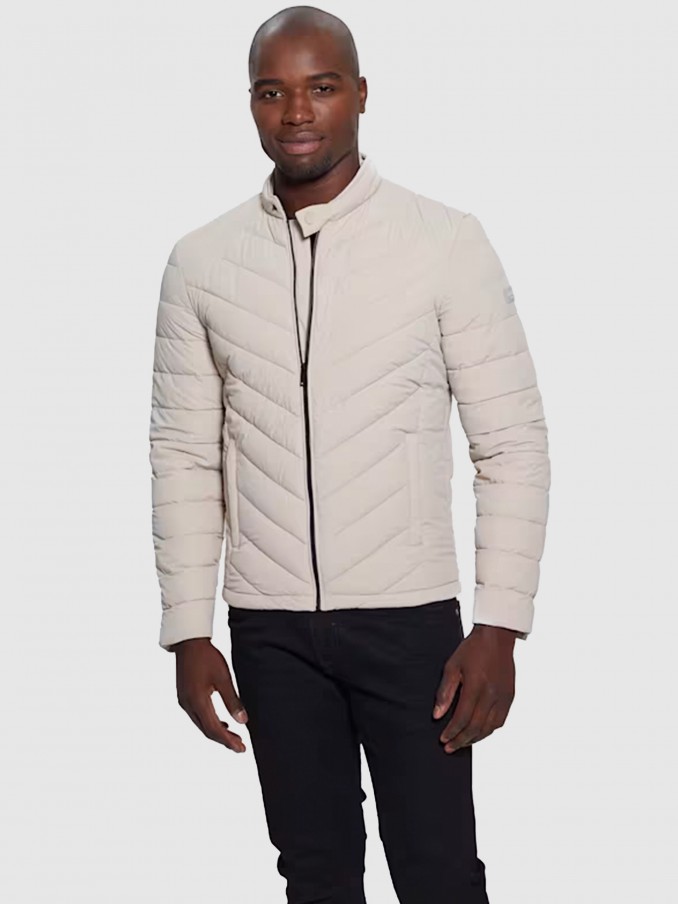 Jacket Man Beige Guess