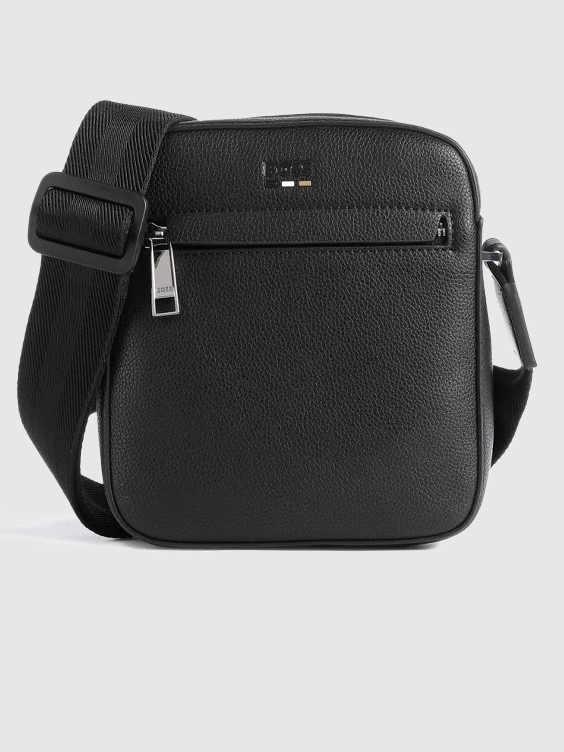 Bolsos de Hombro Hombre Negro Boss