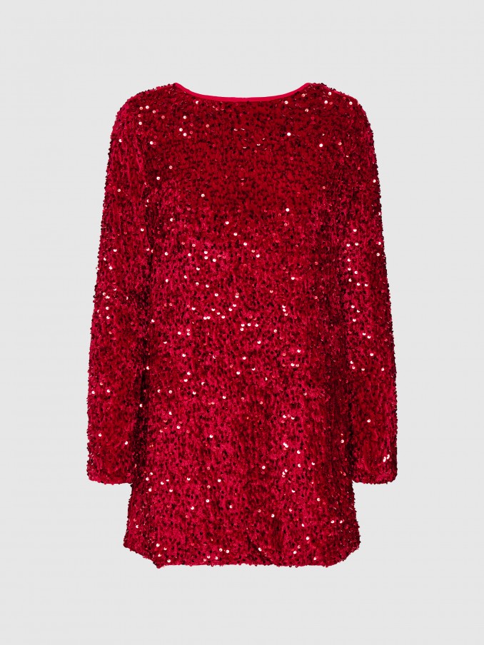 Dress Woman Red Only