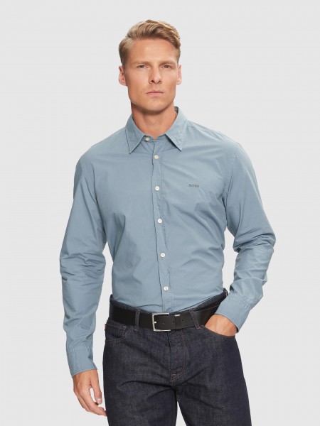 Camisas Homem Boss Orange