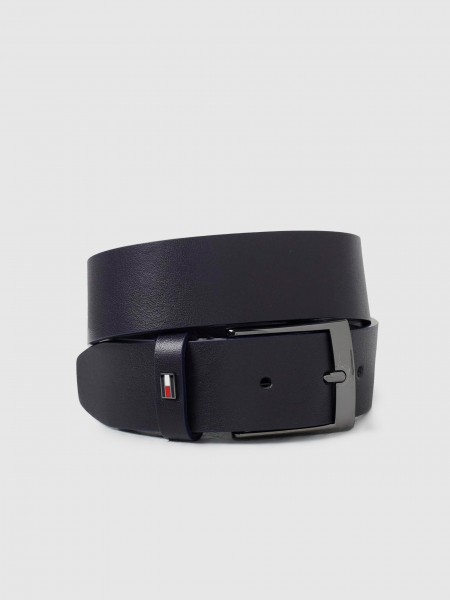 Cintos Homem Adan New Leather 3.5 Ext Tommy Hilfiger