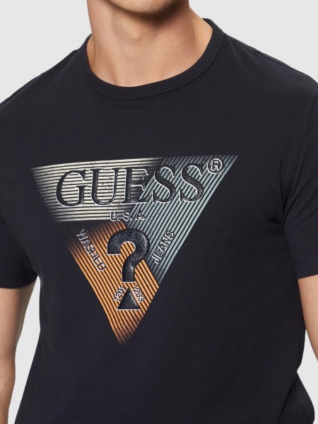 Camiseta Hombre Guess