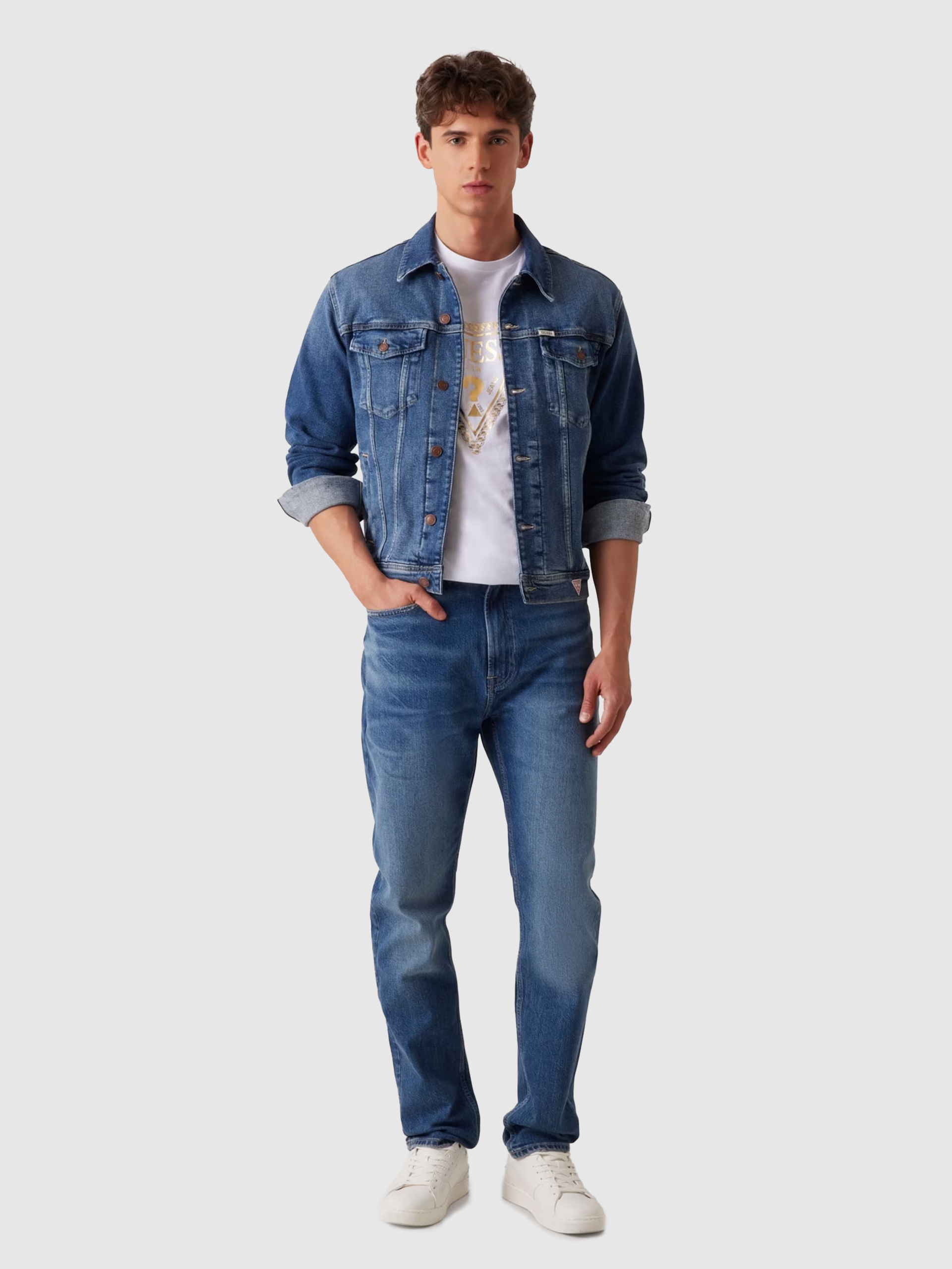 Camiseta Hombre Guess