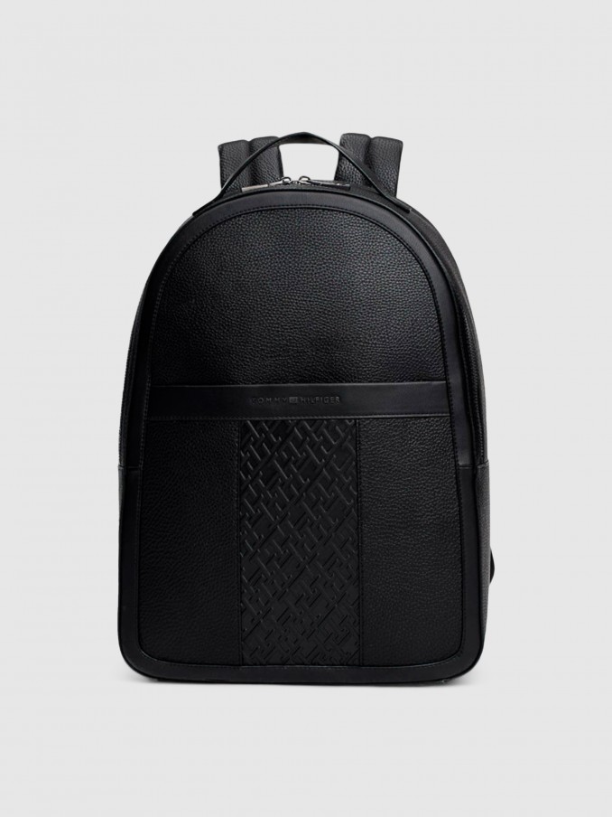 Backpack Man Black Tommy Hilfiger