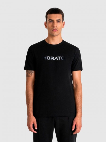 Camiseta Hombre Negro Antony Morato