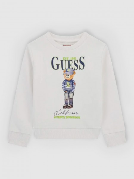 Jumper Baby Boy White Guess