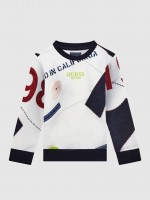 Jersey Niño Azul Oscuro Guess Jersey Niño Azul Oscuro Guess