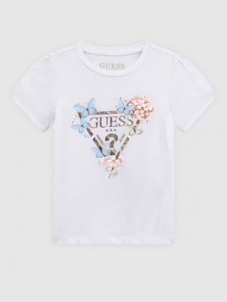 T-Shirt Menina Ss T-Shirt Guess Kids