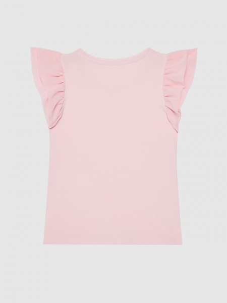 Menina Ss T-Shirt Guess Kids