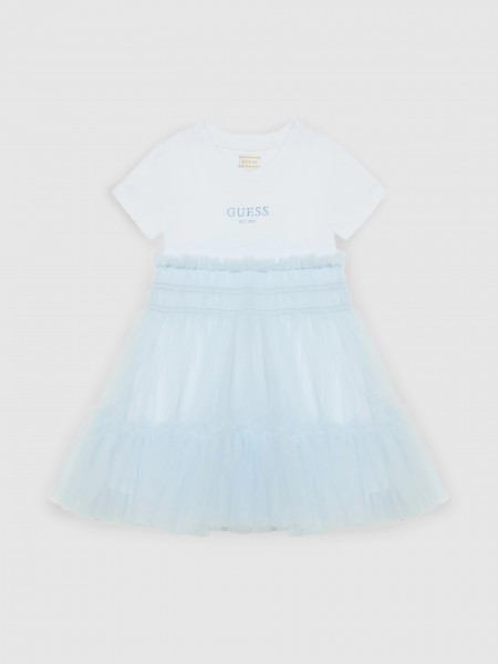 Dress Girl White Guess