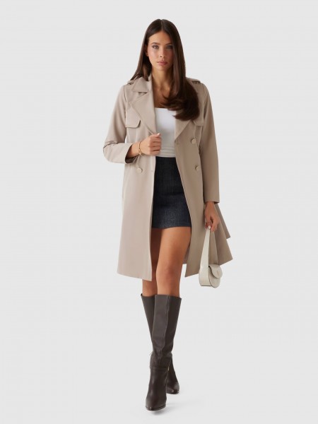 Gabardine Mulher Jenny Guess