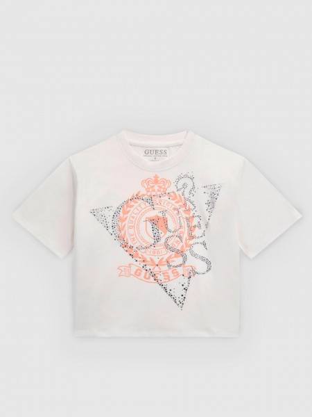 T-Shirt Menina Ss T-Shirt Guess Kids