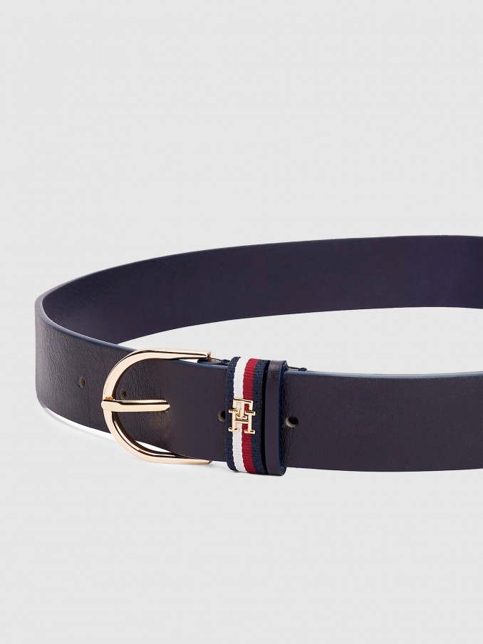 Belt Woman Navy Blue Tommy Jeans